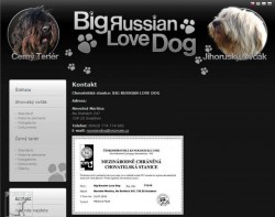 Big Russian Love Dog